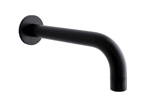Bloom Wall Spout Matte Black