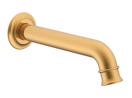 Eternal Wall Spout Brushed Brass