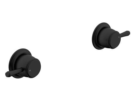 Eternal Wall Top Assembly (pr) Matte Black