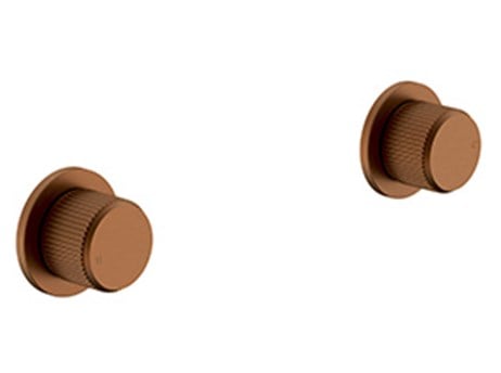 Soul Groove Wall Top Assembly (pr) Brushed Copper