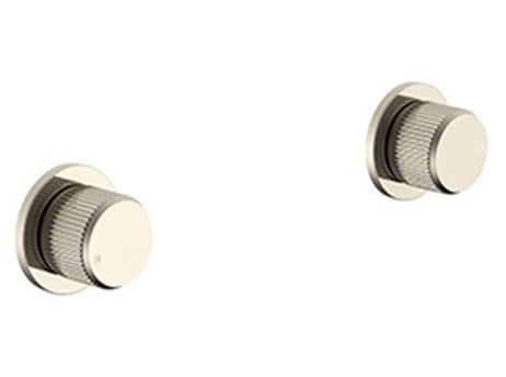 Soul Groove Wall Top Assembly (pr) Brushed Nickel