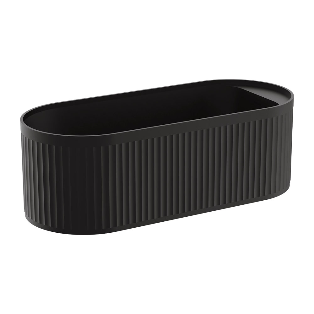 Minka Solid Surface Bath, 1700mm, Matte Black