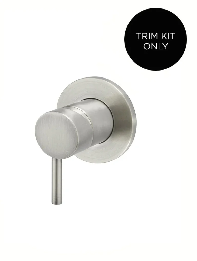 Round Wall Mixer Short Pin lever Trim Kit (In-wall Body Not Included) - PVD Brushed Nickel