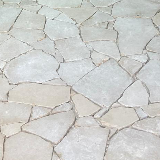 Sienna Limestone Crazy Pavers